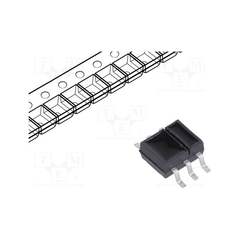 10 pcs : SFH 9206 - Sensor: optocoupler, Slot width: 3.4mm, 16V, OUT: transistor