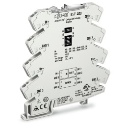 1 pcs - Wago 857 Series Signal Conditioner, Current, Voltage Input, Current, Voltage Output, 24V dc Supply, ATEX, IECEx