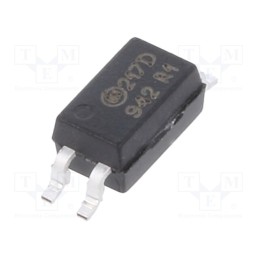 10 pcs : FODM217D - Optocoupler, SMD, Ch: 1, OUT: transistor, Uinsul: 3.75kV, Uce: 80V