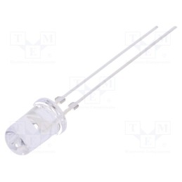 10 pcs : OSY5PA5C31C - LED, 5mm, yellow, 4200÷6000mcd, 30°, Front: convex, 1.8÷2.6V