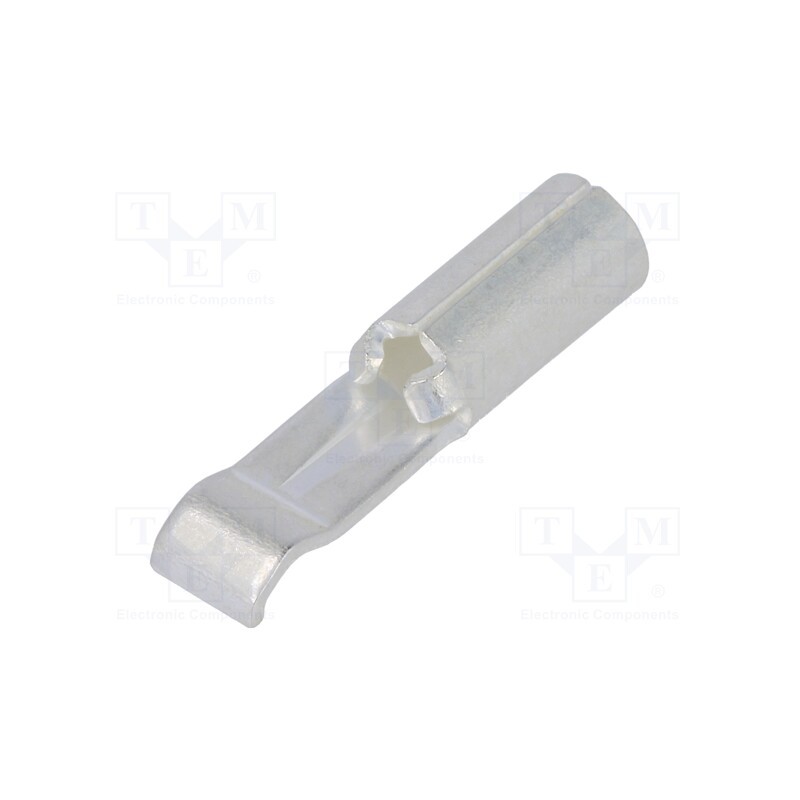 10 pcs : 1130-0110-01 - Contact, hermaphrodite, copper, silver plated, 16AWG÷10AWG, 30A