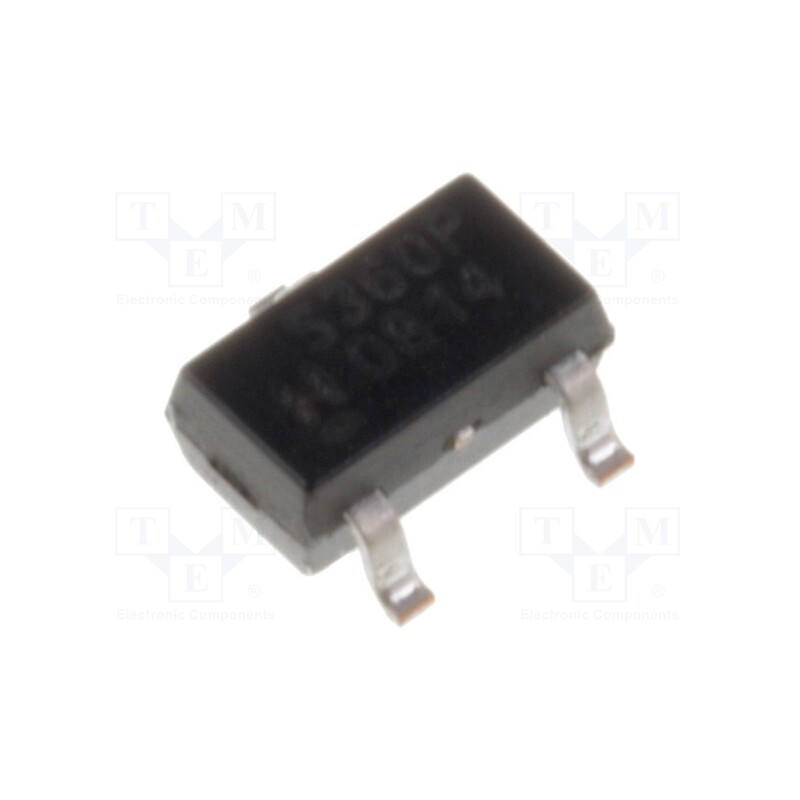 10 pcs : SS360PT - Sensor: Hall, Usup: 3÷24VDC, Temp: -40÷125°C