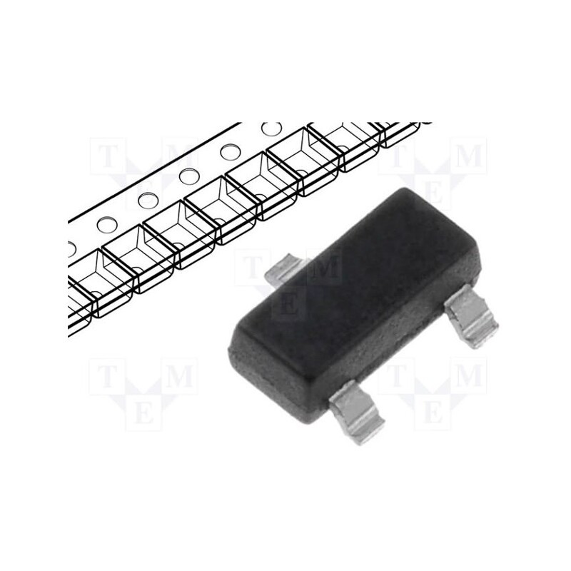 10 pcs : SS361RT - Sensor: Hall, bipolar, Usup: 3÷24VDC, Temp: -40÷150°C