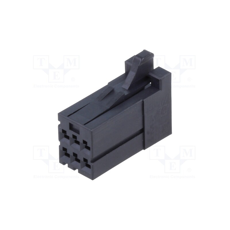 10 pcs : 1-1318119-3 - DYNAMIC D-2100 REC HSG 6P