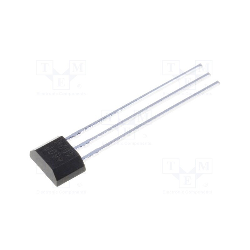 10 pcs : SS460P - Sensor: Hall, bipolar, TO92, -55÷55Gs, Usup: 3÷24VDC