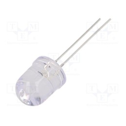 10 pcs : OSB5SAA131A-CRLED14 - CRLED, 10mm, blue, 6500mcd, 30°, Front: convex, 5.5÷20V