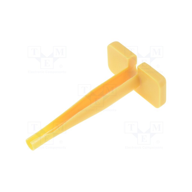 10 pcs : 114010-ZZ - Tool: for removal, yellow, 12AWG, Application: contacts