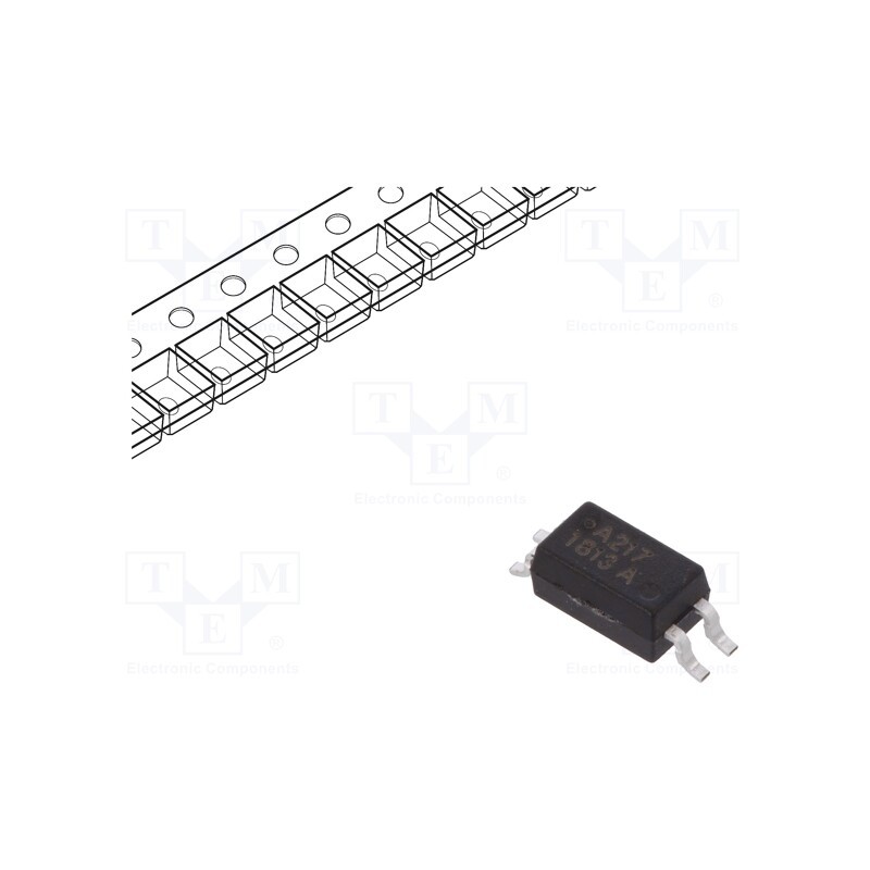 10 pcs : ACPL-217-50AE - Optocoupler, SMD, Ch: 1, OUT: transistor, Uinsul: 3.75kV, Uce: 80V