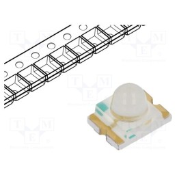 10 pcs : ASMT-BB20-NS000 - LED, SMD, 1210, blue, 180÷285mcd, 3.2x2.4x2.4mm, 15°, 3.2÷3.8V, 20mA