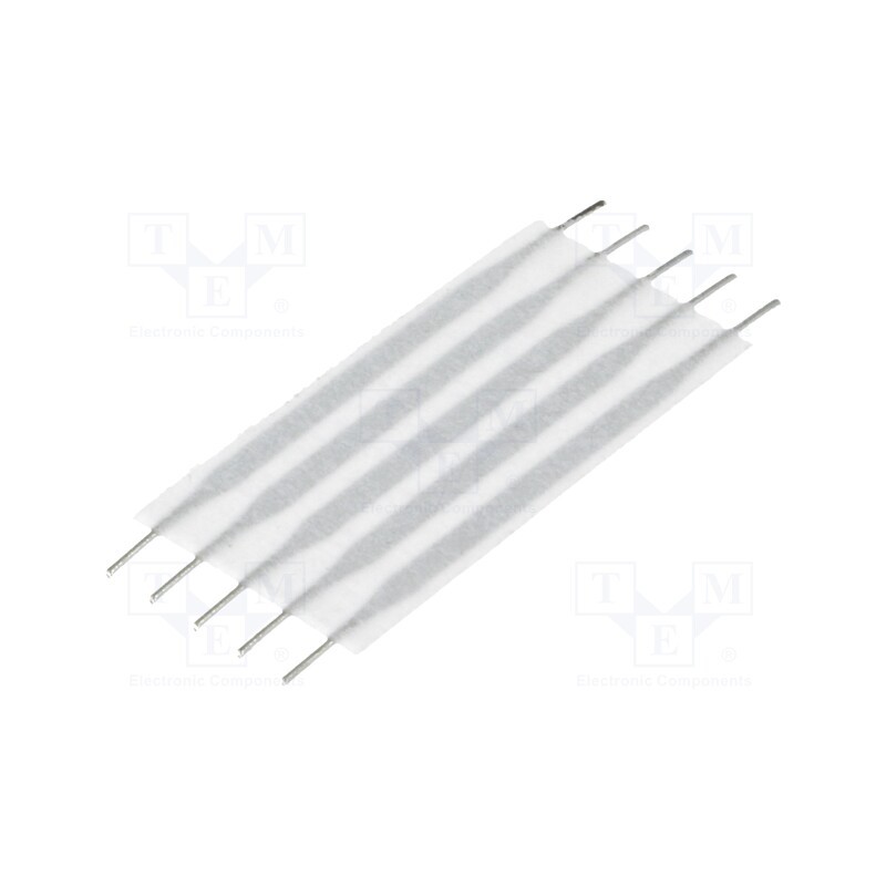 10 pcs : 1-1437140-1 - Connector: jumper cable, Cable ph: 2.54mm, L: 25.4mm, straight