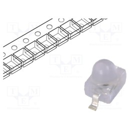 10 pcs : SSL-LXA228SUGCTR11 - LED, green, 200mcd, 2.5x2x2.8mm, 25°, 2.2÷2.6V, 20mA, λd: 574nm