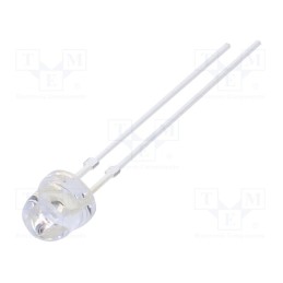 10 pcs : OSY5PA5W61C - LED, 4.9mm, yellow, 2180÷3000mcd, 60°, Front: flat, 2.1÷2.4V, 72mW