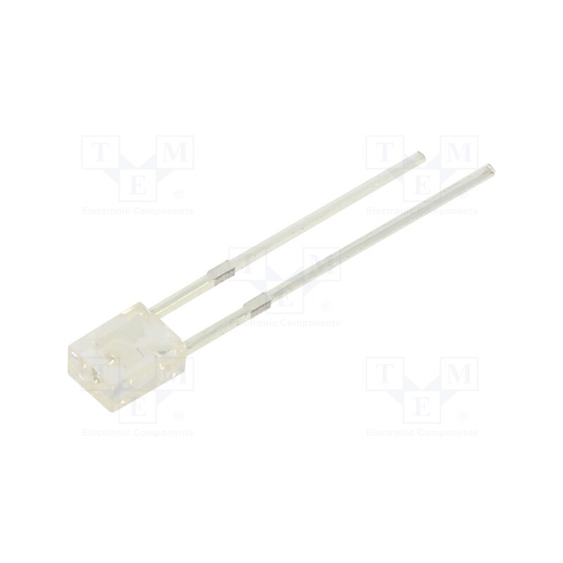 10 pcs : OSR5PA7BC1F - LED, rectangular, 2x3.2x4.15mm, red, 120÷180mcd, 120°, Front: flat