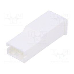50 pcs : 1-154719-0 - Terminals cover, female, snap fastener, ways: 1, natural