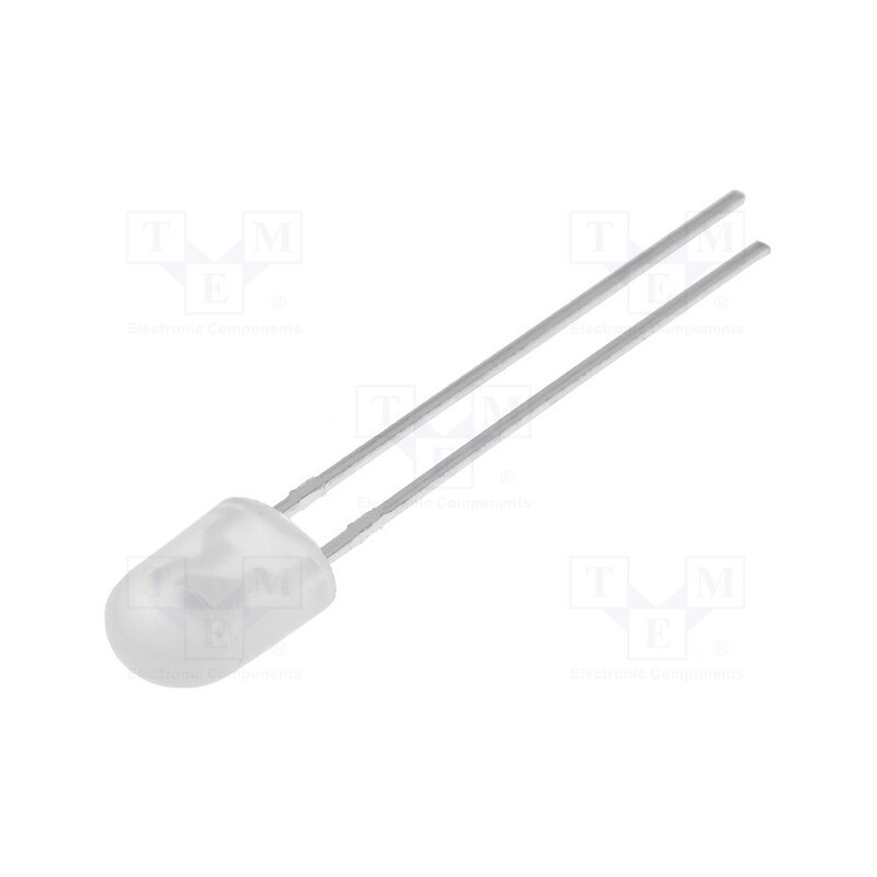 10 pcs : LL-544WM2I-W2-3N - LED, oval, 5.2x3.8mm, white cold, 2200÷3800mcd, 110/40°, 2.6÷3.4V
