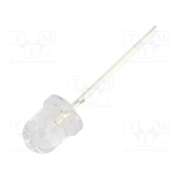 10 pcs : OS5YKP8131A - LED, 8mm, yellow, 18000÷22000mcd, 30°, Front: convex, 2.1÷2.6V, 78mW