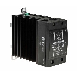 1 pcs - Sensata / Crydom Solid State Relay, 65 A Load, DIN Rail Mount, 660 V Load, 32 V Control