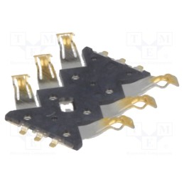 10 pcs : 115P-AEA0 - Connector: for cards, Nano SIM, low profile, SMT, PIN: 6