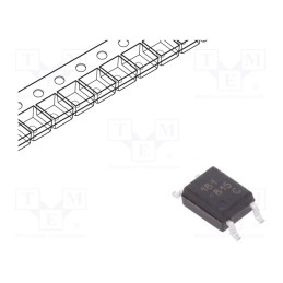 10 pcs : HCPL-181-00CE - Optocoupler, SMD, Ch: 1, OUT: transistor, Uinsul: 3.75kV, Uce: 80V