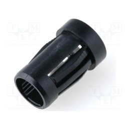 50 pcs : RTF-5020 - LED holder, 5mm, plastic, concave