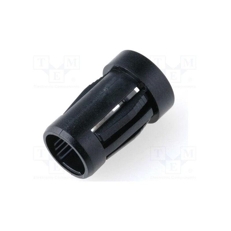 50 pcs : RTF-5020 - LED holder, 5mm, plastic, concave