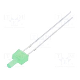10 pcs : OSG8HA7K94B-12V - LED, 2mm, yellow green, 68÷100mcd, 90°, Front: flat, 12V, THT