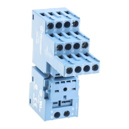 1 pcs - Finder 94 8 Pin 250V ac DIN Rail Relay Socket, for use with 55.32