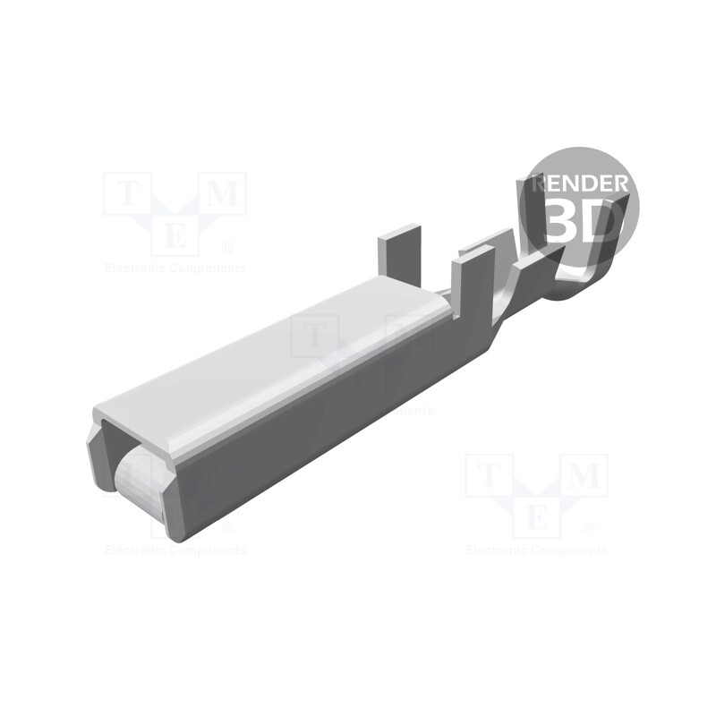 50 pcs : 1-175217-5 - Contact, female, tinned, 0.2÷0.6mm2, D-3, crimped, for cable