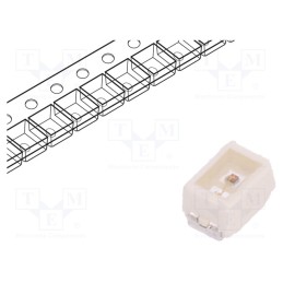 20 pcs : LA M676-Q2T1-24 - LED, SMD, 2014,Mini PLCC2, amber, 300÷950mlm, 90÷280mcd, 120°, 20mA