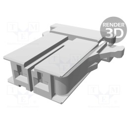 10 pcs : 1-178128-2 - Plug, wire-board, female, Dynamic D-3200, 5.08mm, PIN: 2, for cable