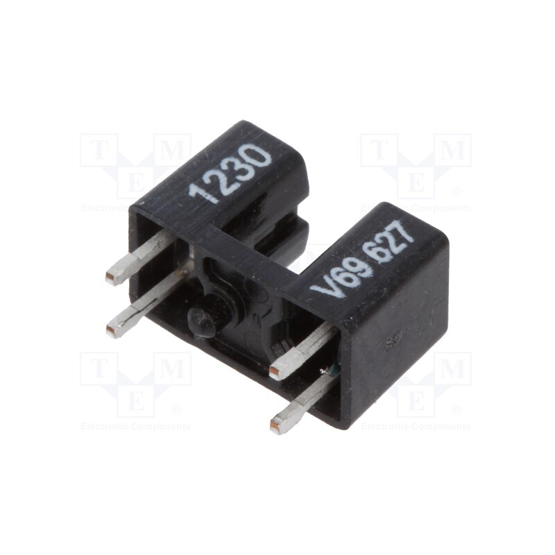 10 pcs : TCST1230 - Sensor: optocoupler, Slot width: 2.8mm, 70V, OUT: transistor