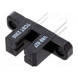 10 pcs : TCST2300 - Sensor: optocoupler, Slot width: 3.1mm, Aperture width: 0.25mm