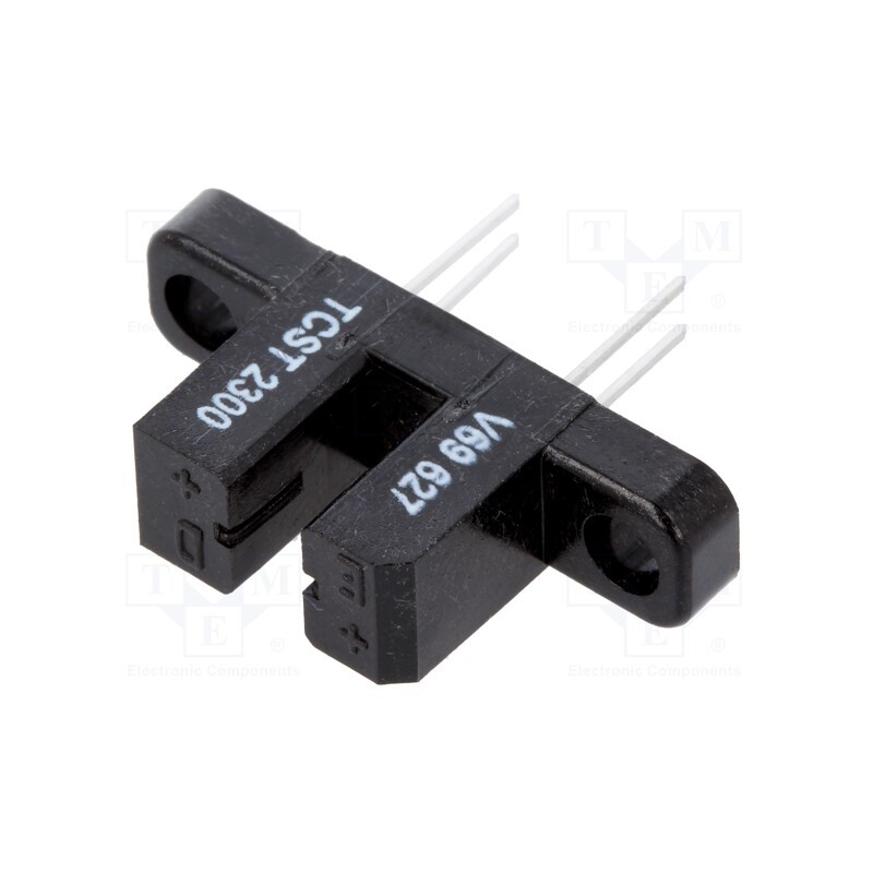 10 pcs : TCST2300 - Sensor: optocoupler, Slot width: 3.1mm, Aperture width: 0.25mm