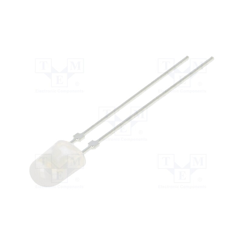 10 pcs : LL-544UVM2I-Q5-T - LED, oval, 5.2x3.8mm, violet, 9÷20mcd, 110/40°, Front: convex, 20mA