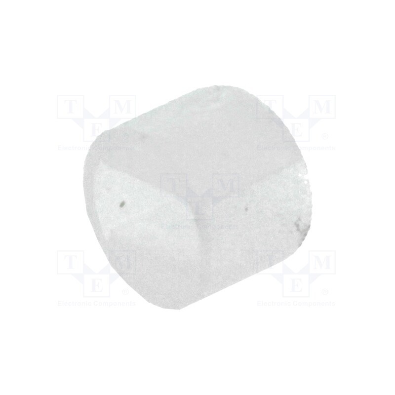 100 pcs : FIX-LEDS-3 - Spacer sleeve, LED, Øout: 4mm, ØLED: 3mm, L: 3mm, natural, UL94V-2