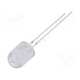 10 pcs : OSY5PA8B31B - LED, 8mm, yellow, 8400÷10000mcd, 30°, Front: convex, 1.8÷2.6V