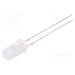 10 pcs : OS5OPM5TC5A - LED, 4.8mm, orange, 750÷1120mcd, 120°, Front: flat, 2.1÷2.6V, 78mW