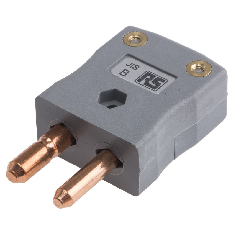 1 pcs - RS PRO Quickwire Thermocouple Connector for Use with Type B Thermocouple, Standard Size, JIS Standard