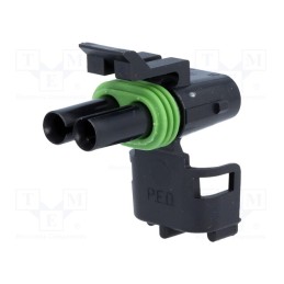 10 pcs : 12015792 - Connector: wire-wire, Weather Pack, female, plug, for cable, PIN: 2