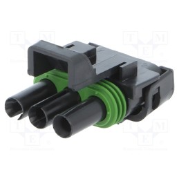 10 pcs : 12020829 - Connector: wire-wire, Weather Pack, female, plug, for cable, PIN: 3