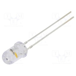 10 pcs : OSY5PAA131B - LED, 10mm, yellow, 10000÷12000mcd, 30°, Front: convex, 1.8÷2.6V
