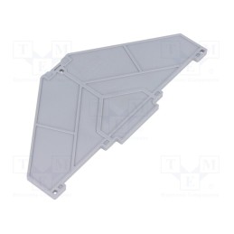 10 pcs : 1211460000 PAP PRV/PPV8 GR - End piece, ways: 8, grey, -25÷70°C, UL94V-0, PPV,PRV