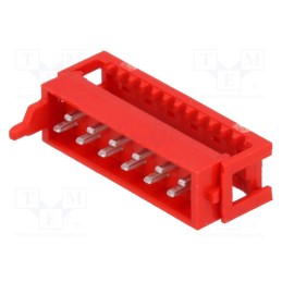 10 pcs : 1-215083-2 - Micro-MaTch, plug, male, PIN: 12, IDC, for ribbon cable, Layout: 2x6