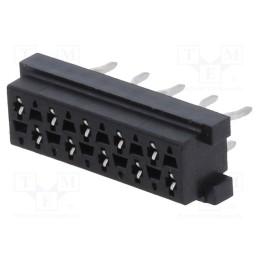 10 pcs : 1-2178710-0 - Micro-MaTch, socket, female, PIN: 10, THT, on PCBs, Layout: 2x5