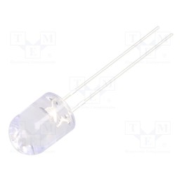 10 pcs : OSG5DA8B31B-CRLED14 - CRLED, 8mm, green, 10000mcd, 30°, Front: convex, 20V, No.of term: 2