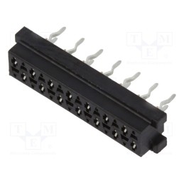 10 pcs : 1-2178710-4 - Micro-MaTch, socket, female, PIN: 14, THT, on PCBs, Layout: 2x7