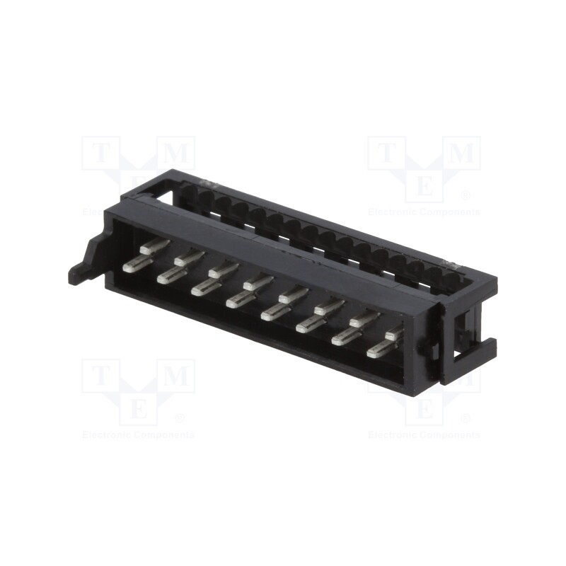 10 pcs : 1-2178712-6 - Micro-MaTch, plug, male, PIN: 16, IDC, for ribbon cable, Layout: 2x8