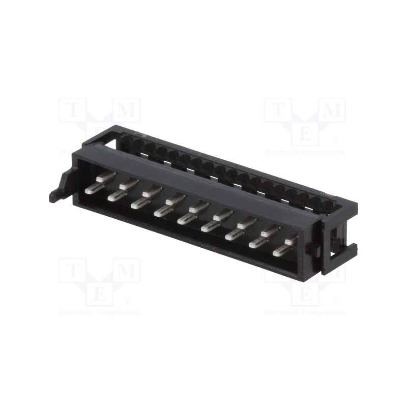 10 pcs : 1-2178712-8 - Micro-MaTch, plug, male, PIN: 18, IDC, for ribbon cable, Layout: 2x9