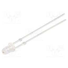 10 pcs : OSI2CA3A11C - IR transmitter, 3mm, 765÷795nm, transparent, P opt: 40÷50mW, 15°