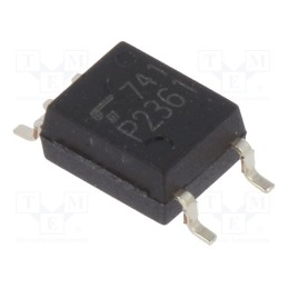 10 pcs : TLP2361(E(T - Optocoupler, SMD, Ch: 1, OUT: totem pole, Uinsul: 3.75kV, 15Mbps, SO6